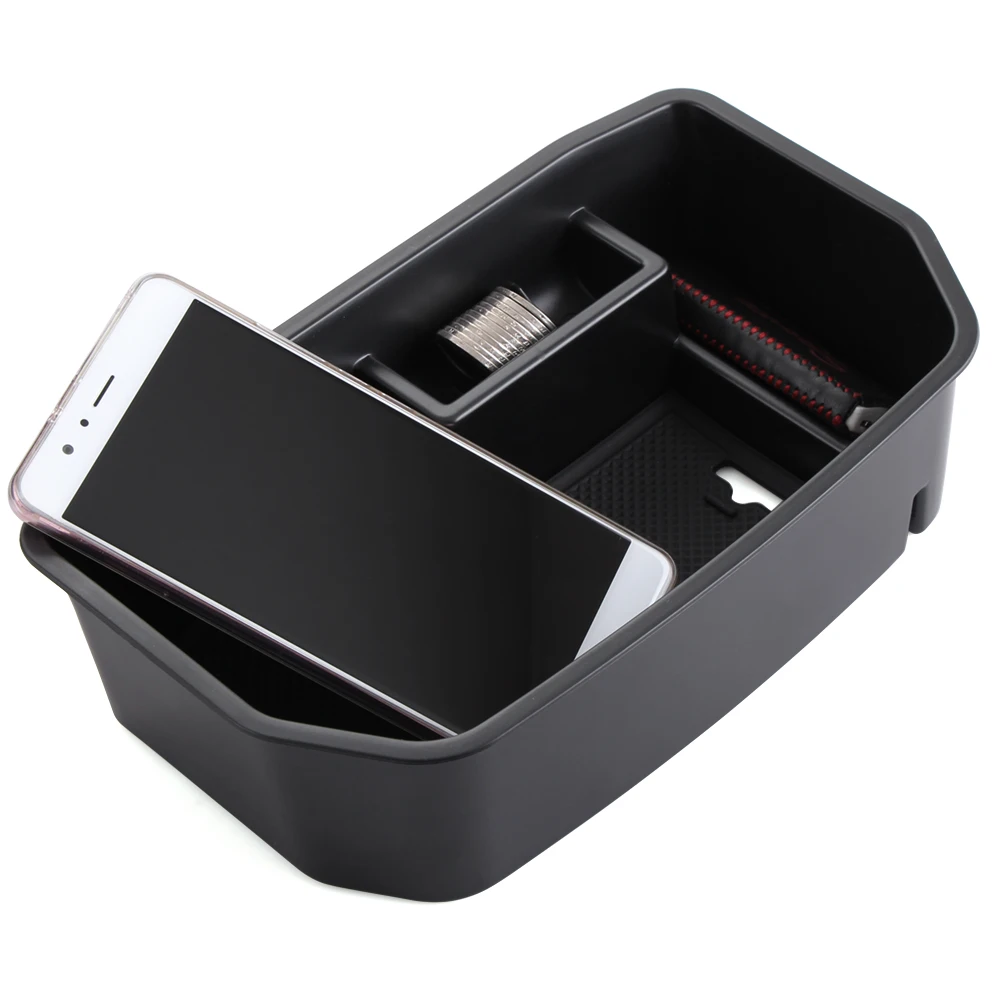 

For Toyota Land Cruiser 2008-2017 Central Armrest Storage Box Container Holder Tray Car Organizer Accessories Car Styling
