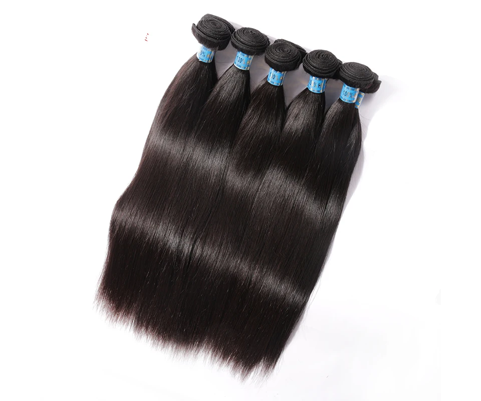 Ali queen hair, 10 шт./лот, перуанские волосы, волнистые пряди, прямые натуральные волосы, пряди, человеческие волосы, продукты