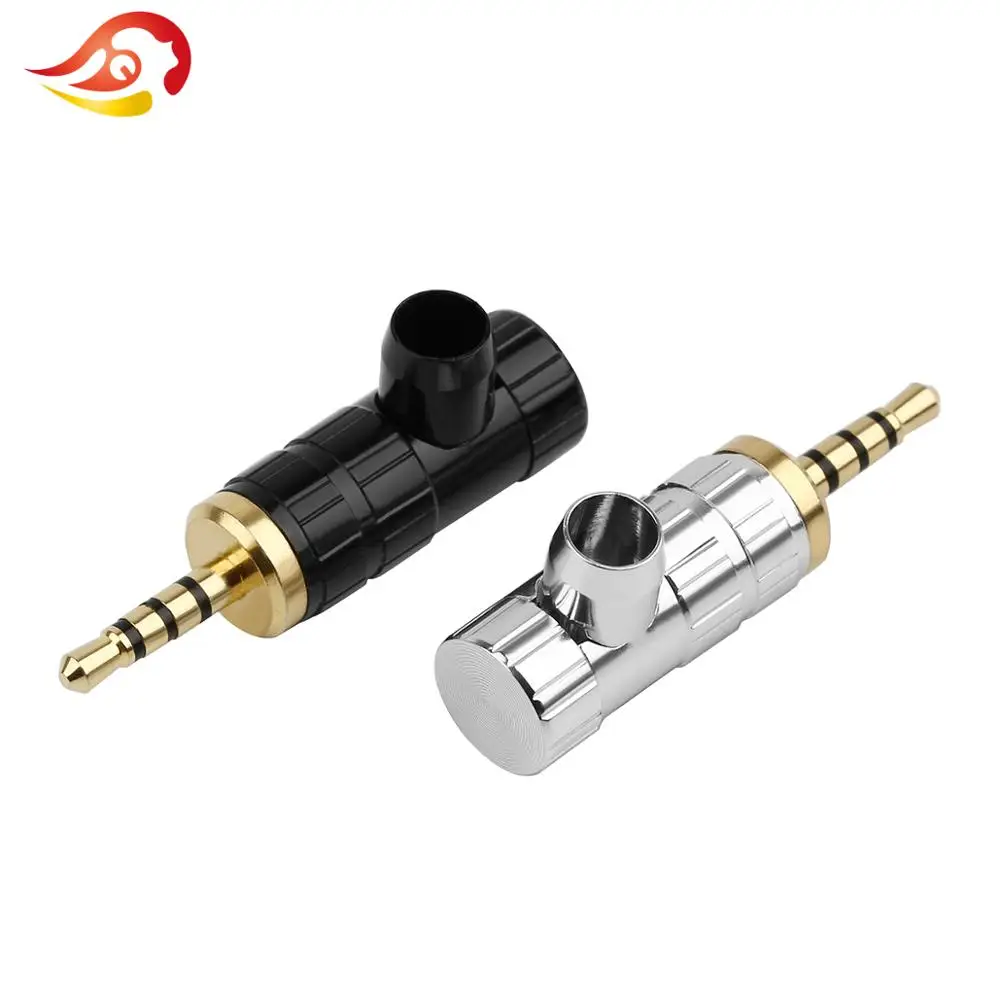 QYFANG 2.5mm Stereo 4 Poles Audio Jack Earphone Male Plug Adapter Pin For NW-WM1Z/A Player HiFi Headphone Solder Wire Connector