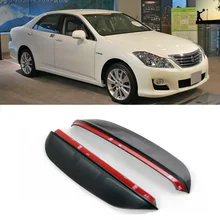 PARA Toyota Crown S200 A Partir De 2008 a 2012 À Prova de Chuva espelho retrovisor chuva sobrancelha Lâmina Flexível Protetor Carro Styling