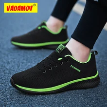 2019 New Fashion Mesh Sneakers Mens Casual Shoes Men Women Couple Comfortable Non-leather Lightweight Casual Shoes