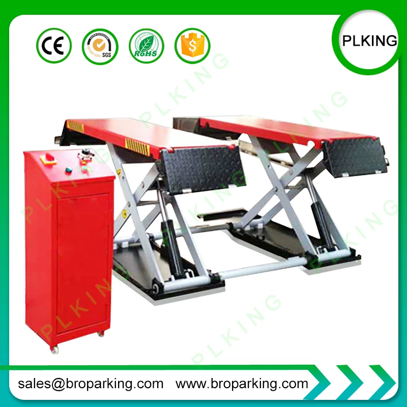 

3 Ton Portable Mid-Rise Car Scissor Lift Automative Car Service Equipments