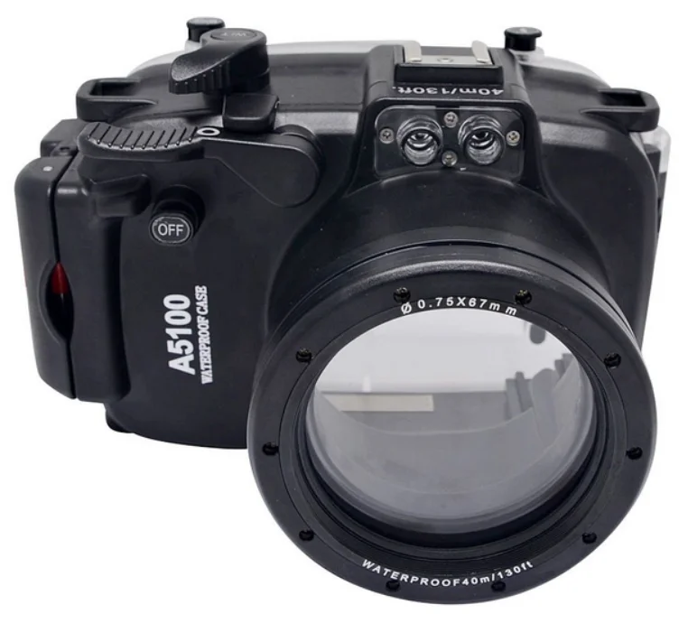 

Waterproof Underwater Housing Camera bag Case for Sony A5100 16-50mm Lens