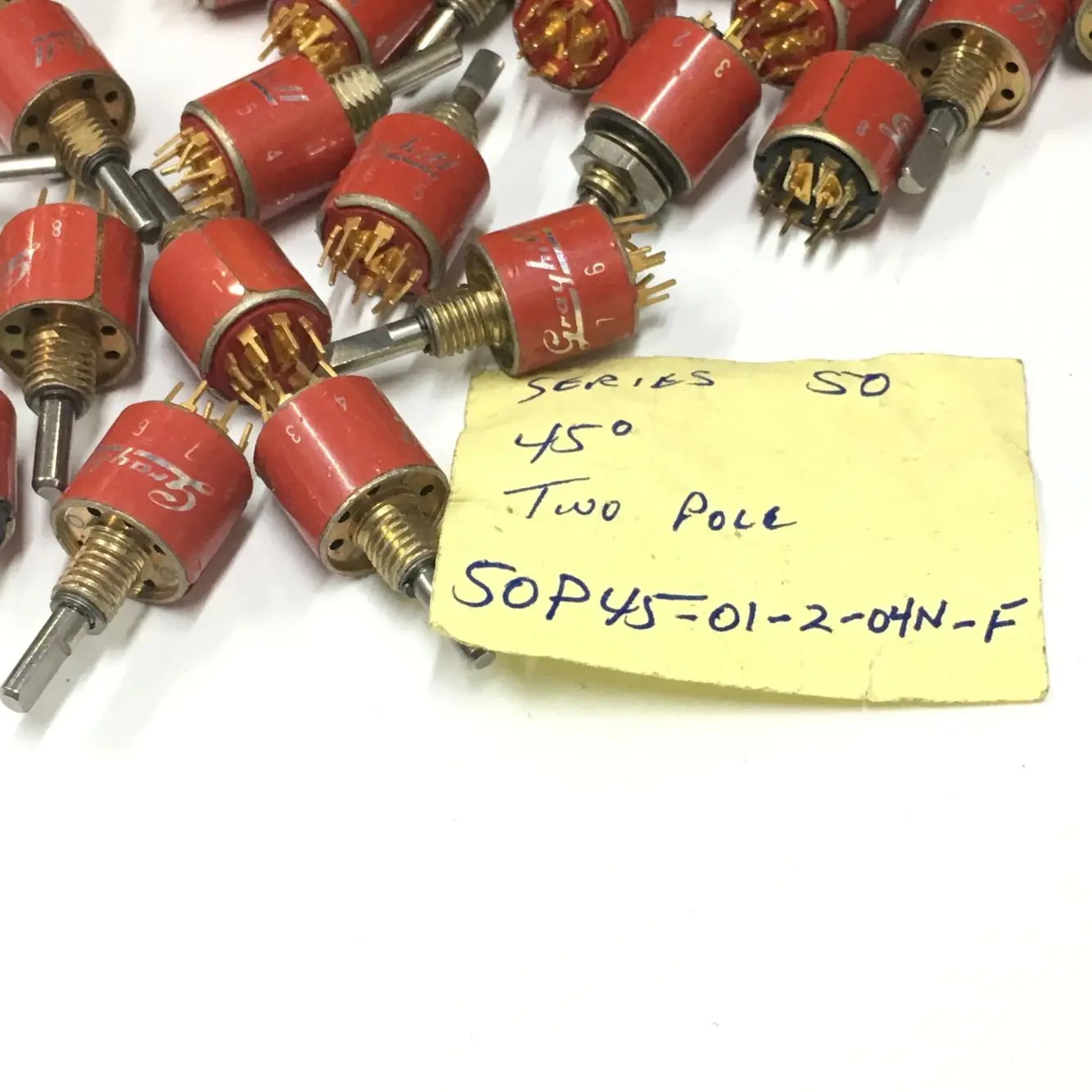 

[VK] SOP45-01-2-04N-F toggle rotating band switch 2 knife 4 gear