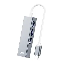 Тип C до 3 порта USB3.0 High speed HUB с 1000 mbps ethernet порт CHB013 поддерживают 1 ТБ HDD скорость передачи данных до 300 МБ/с