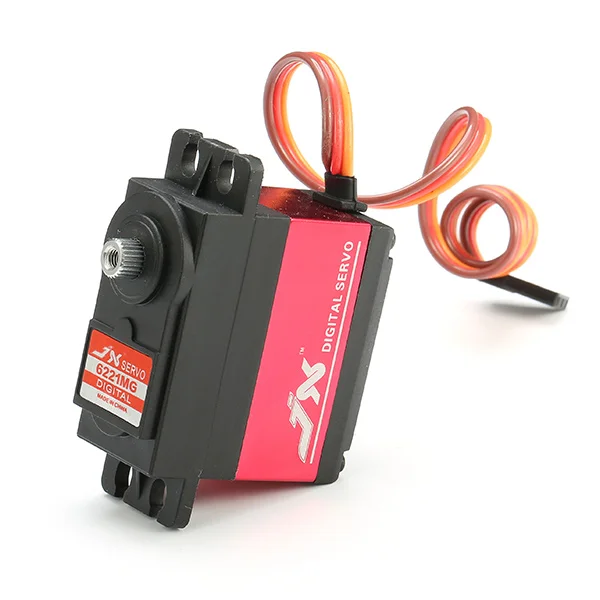 

JX PDI-6221MG 20KG Large Torque Digital Standard Servo 360 Degree CCW For Rc Models