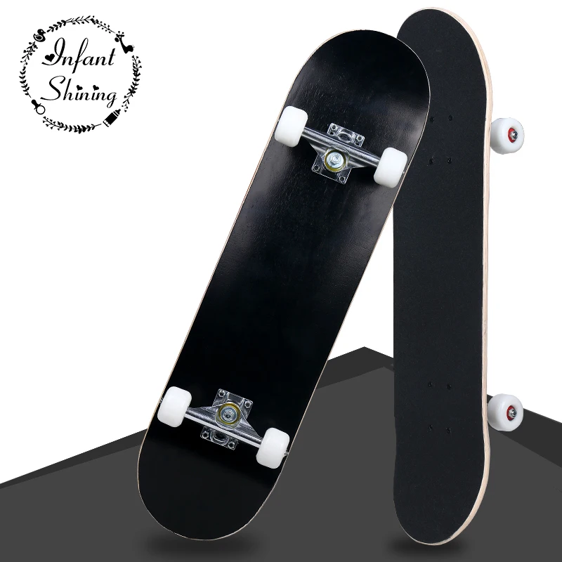 Outdoor Professional Heat Transfer Pattern Maple Longboard Skateboard