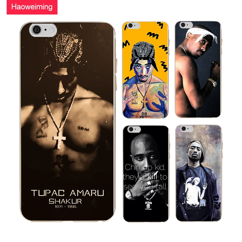 Тупак Амару Шакур Силиконовые Мягкий ТПУ чехол для samsung galaxy S3 S4 S5 S6 S7 S8 S9 Edge Plus a3 A5 A7