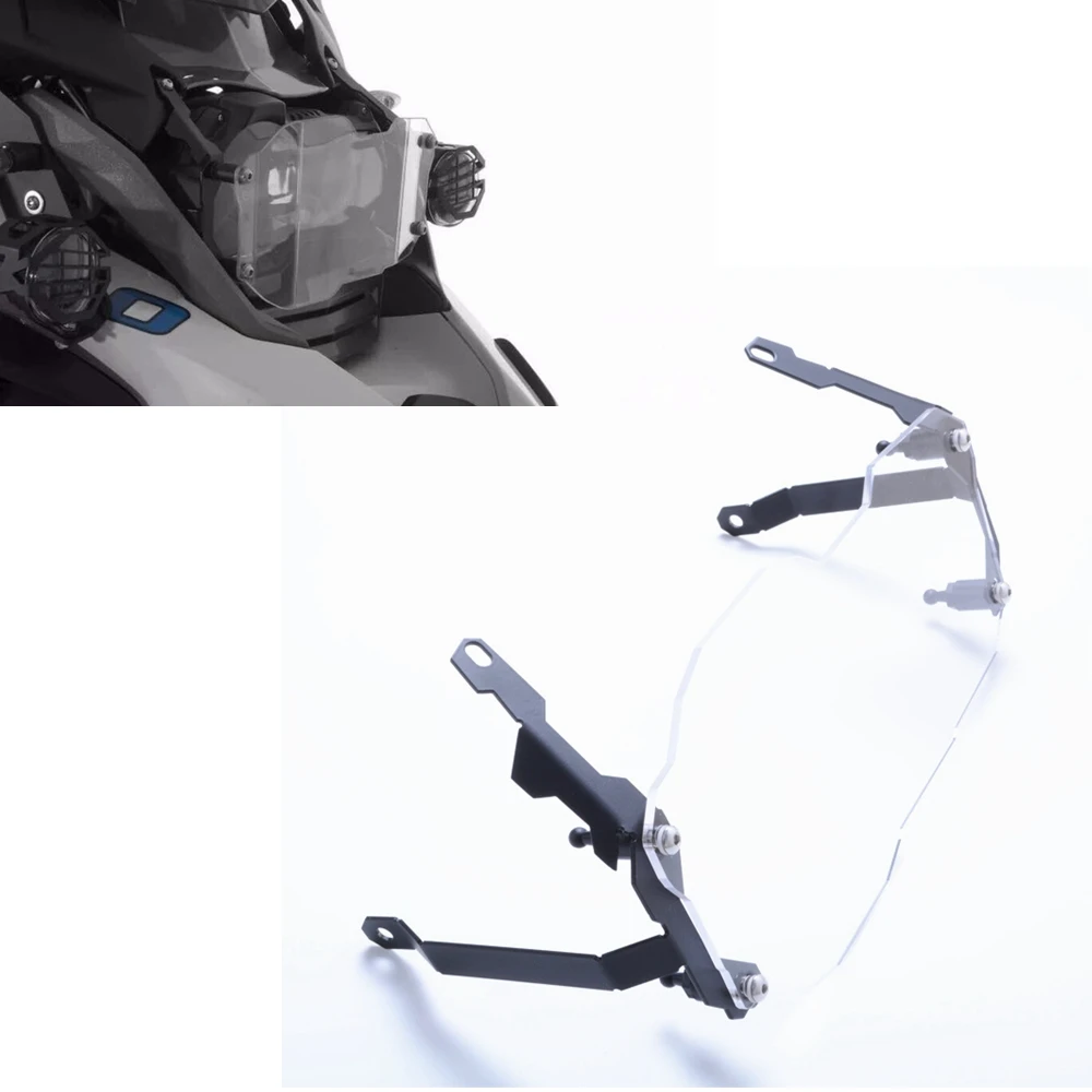 Для BMW R1200GS фар протектор гвардии линзы Обложка для BMW R 1200 GS Adventure 2013-2018 с водяным охлаждением модели прозрачный