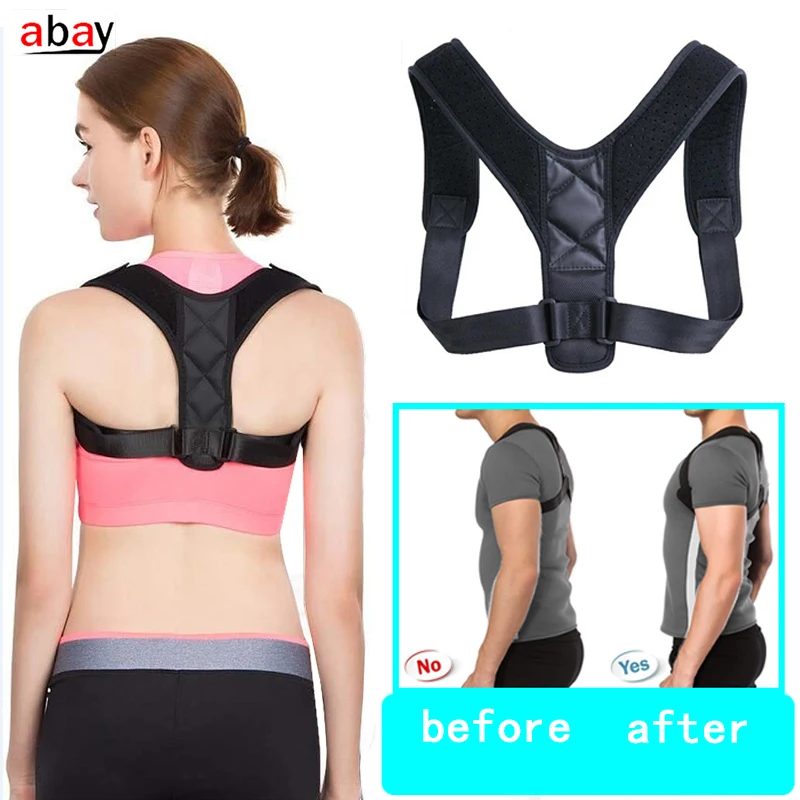 

Men Women Adjustable Posture Corrector Back Support Strap Brace Shoulder Spine Support lumbar Correction Posture Orthopedic Belt