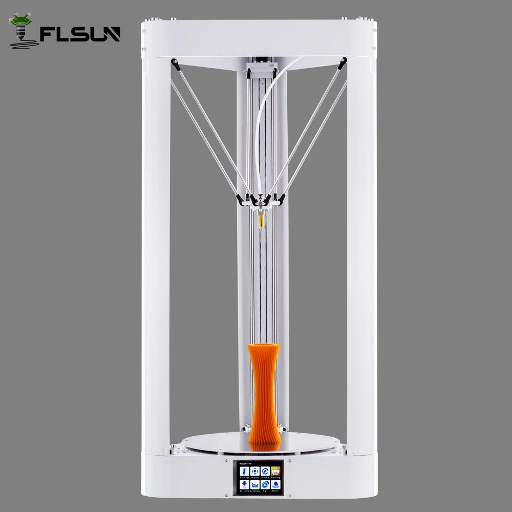 Large Printing Size 3D Printer Machine 260 260 350mm Auto levleing System Kossel Metal Rostock 3d
