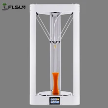 Широкоформатная печать Размеры 3D принтер машина 260*260*350mm Авто-levleing системы коссель металла росток 3D принтер 1 кг нить SD Card
