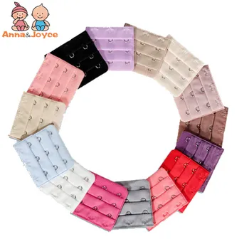 

10Pcs Women Bra Extension Strap Bra Extender Buckle 3 Hooks 3 Rows Bra Extenders Strap Women Bra Accessories