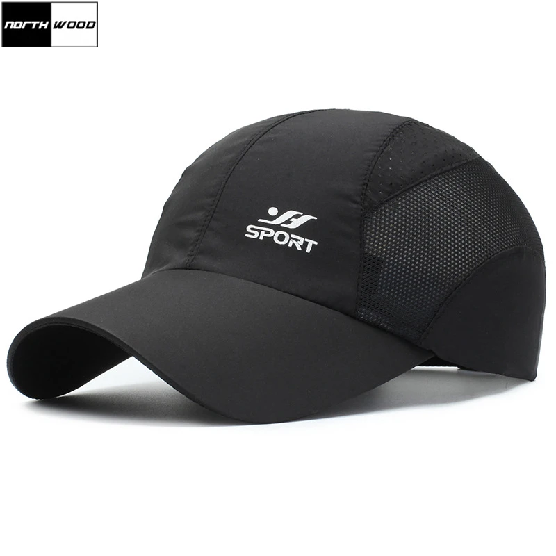

[NORTHWOOD] 2019 Mens Women Summer Baseall Cap Mesh Quick Drying Bone snapback Gorras Hombre Dad Hats Sun Visor Trucker Cap