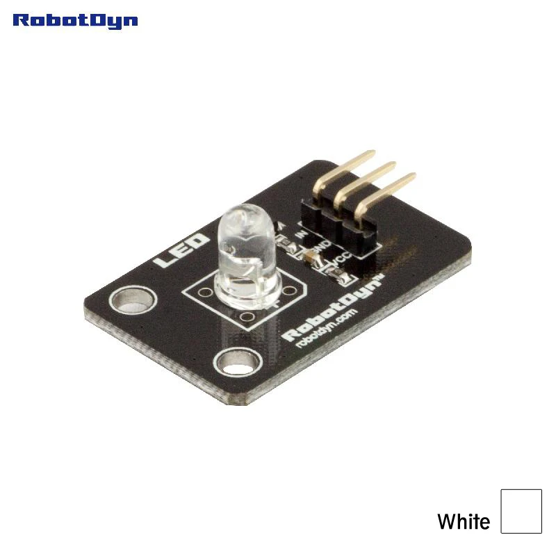 

Color LED module (WHITE). 3.3V/5V