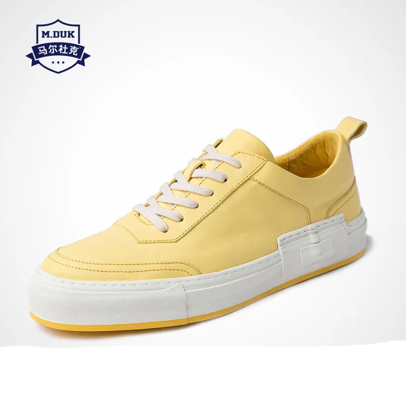 

genuine leather breathable sneaker fashion boots men casual shoes, Leisure shoes cowhide spring autumn mens loafers leather