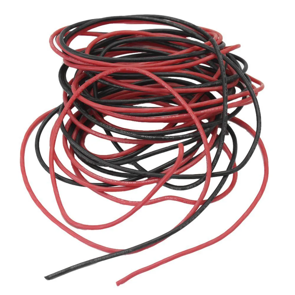 22AWG Wire 22 AWG Flexible Silicone Wire RC Cable 22AWG 60/0