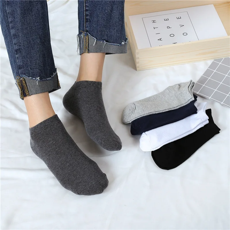 6 пар/лот, мужские хлопковые носки, летние тонкие дышащие носки, высокое качество, носки-лодочки, короткие мужские носки, Meias Sokken
