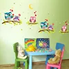 NEW Cartoon Owl Tree Vinyl Wall Stickers For Kids Rooms Boys Girl Home Decor Sofa Living Wall Decals Child Sticker Wallpaper ► Photo 2/5