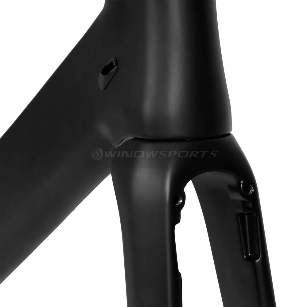 Clearance 2018 winow Aero Carbon frame Carbon Racing Bicycle Frame Di2 Road Frame packaging include frame+fork+seatpost+headset 1