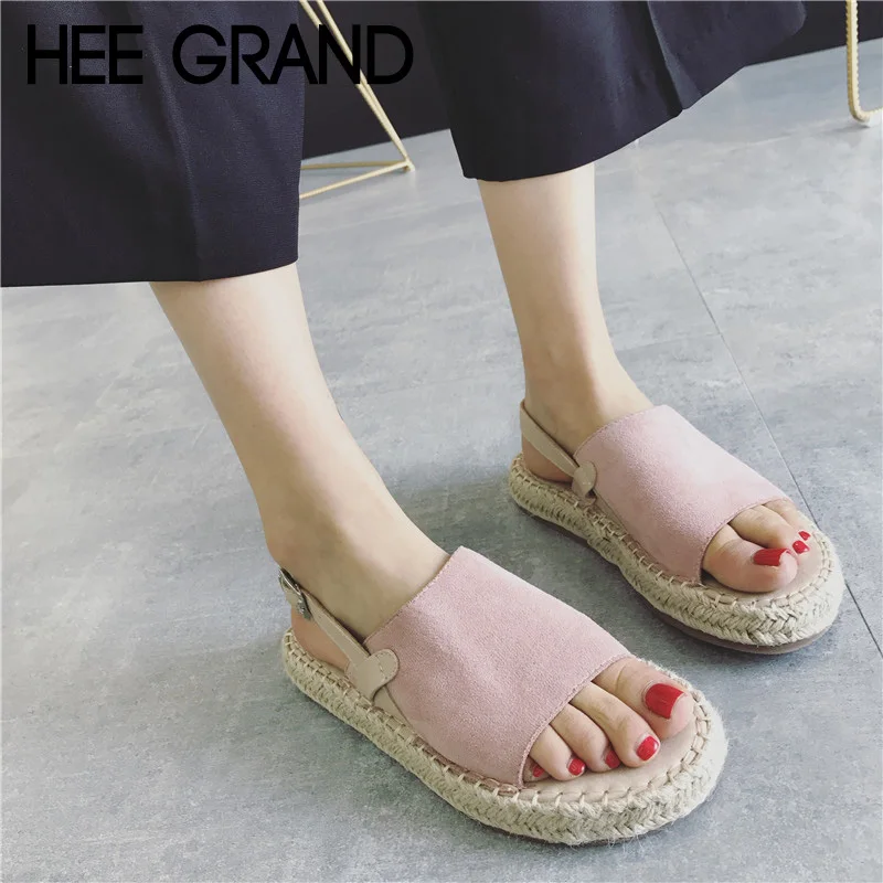 

HEE GRAND Women Sandal Flats Back Strap Sandals Fishman Sandals Gladiators Flip Flop Vacation Mujer Sandalias XWZ4958