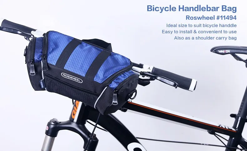 Горный велосипед Roswheel Передняя верхняя труба сумка на руль велосипедная Сумка велосипедная сумка для инструментов сумка на плечо