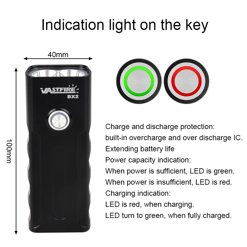 Яркий 3 режима велосипедный USB фонарь T6 светодиодный фонарь Водонепроницаемый 1000LM фонарик для велосипеда, встроенный Батарея Перезаряжаемые Передний фонарь для велосипеда