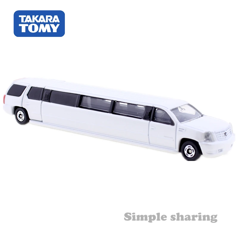 TAKARA TOMY TOMICA № 136 CADILLAC ESCALADE 1: 79 люкс пресс-форма автомобиль литой миниатюрный автомобиль игрушка Коллекционные вещи популярные детские игрушки