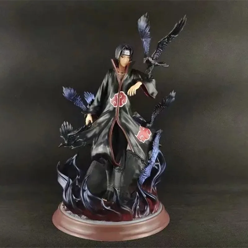

Anime Naruto Uchiha Itachi Shippuden Crow Action Figure PVC Boys Toys Collectible Decoration Brinquedos Doll Model Birthday Gift