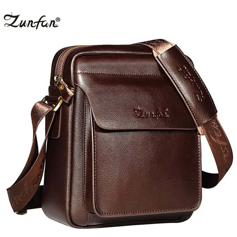 Buy 2017 New men genuine leather Bag men's business