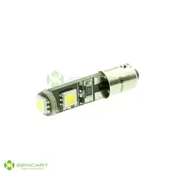 10 шт BA9S 3SMD светодиодный Белый лампочки автомобиля (DC 12 V) 1155 1445 1815 1819 1889 1891 W6W