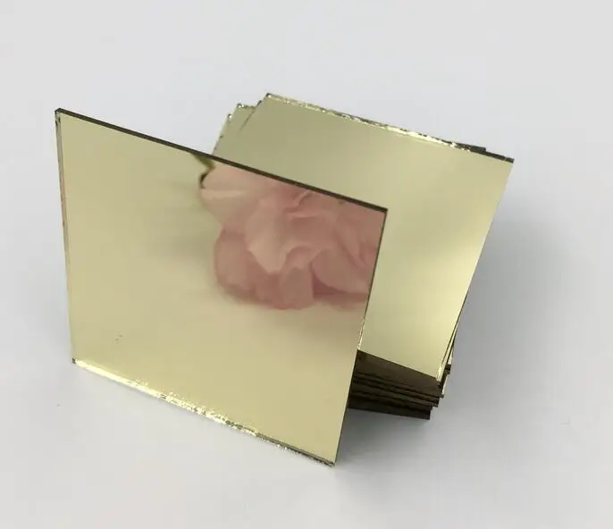 金色方玻璃1