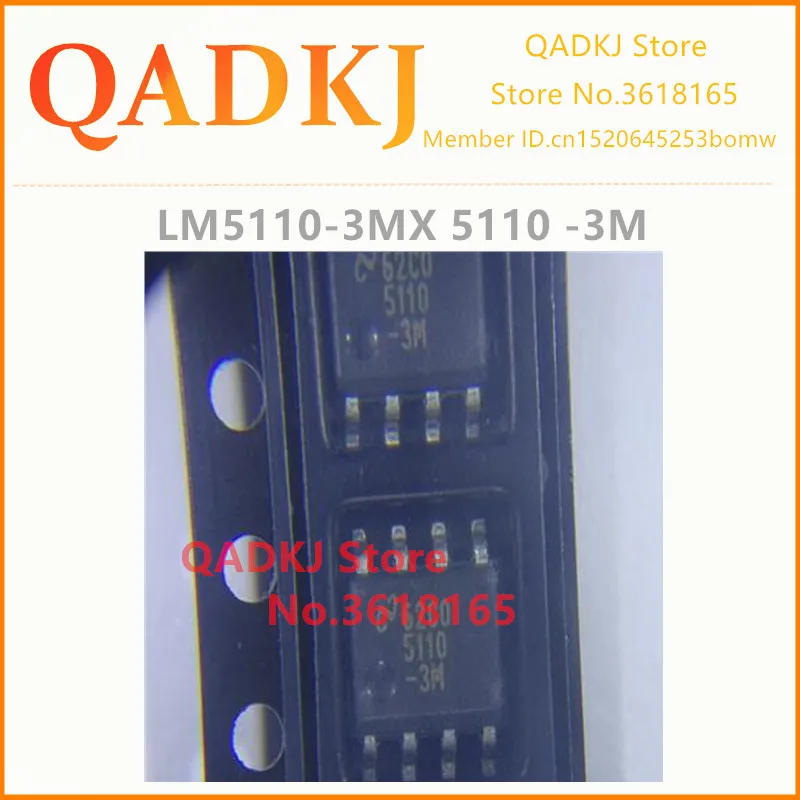 LM5110 3MX 5110 3M & LM5100AMX/NOPB LM5100AMX L5100 AM Новый и оригинальный бесплатная
