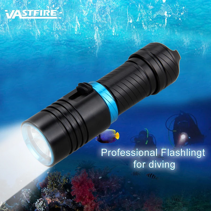 

1000LM Scuba Diving Light 100 Meter L2 Waterproof Underwater LED Flashlight Diving Camping Lanterna Torch With Stepless dimming