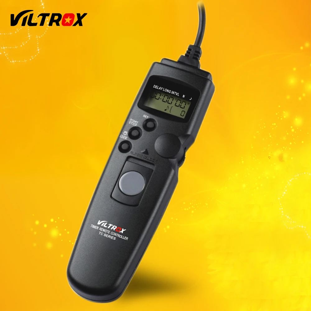 Viltrox TC N3 Camera LCD Timer Remote Control Shutter Release for Nikon