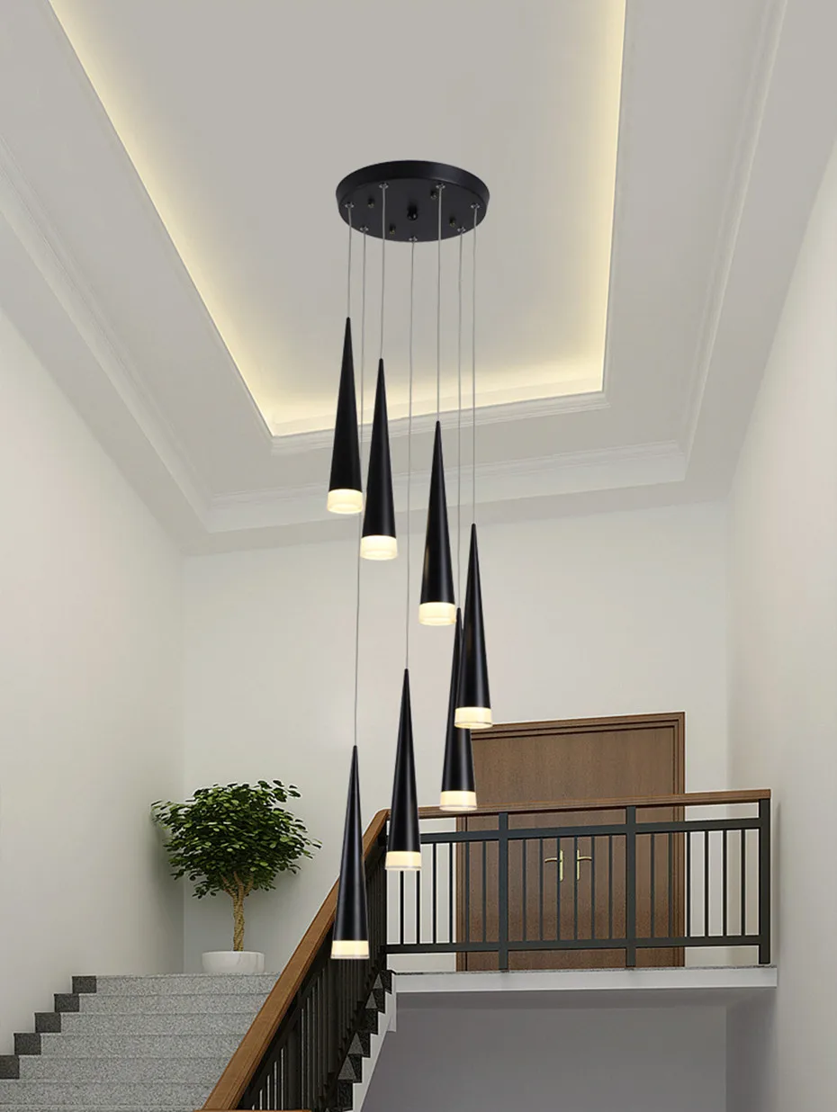 Novidade Luzes Led Luminária Pode Ser Escurecido Cozinha Ilha Loja Balcão de Bar Decoração da Sala de Jantar Pingente Luzes do Tubo do Cilindro 3 Cheap Luzes de pendentes