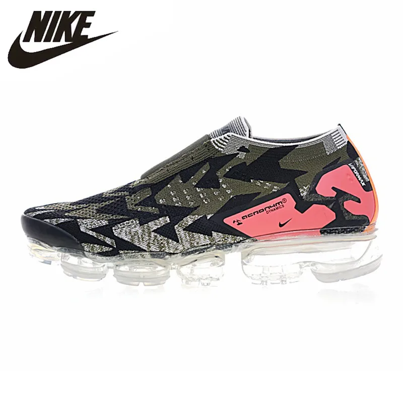 

Nike Air Vapormax FK Moc 2 "Acronym" Breathable Men's Running Shoes, Black, Wear-resistant Shock Absorbing AQ0996 102