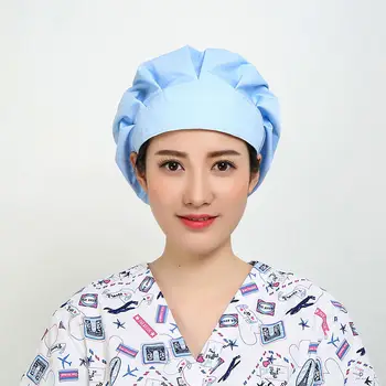 

Printing Surgical Cap Hospital Doctor Nurse Cotton Caps Adjust Unisex Medical Surgical Hat Pet Doctor Nurse Dentist Caps/Hats