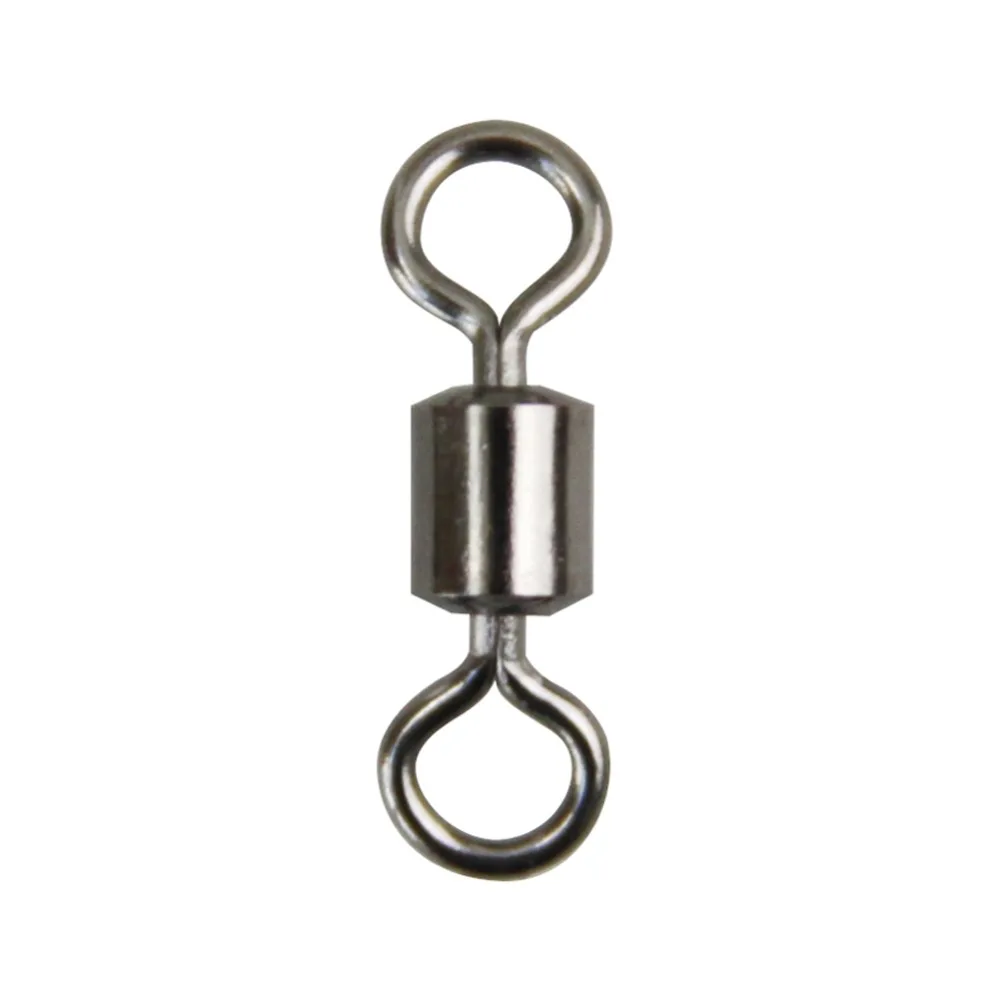 50pcs Fishing Swivels Ball Bearing Rolling Swivel Connector Saltwater