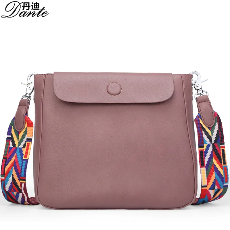 

Korean Women Travel Messenger Bags Leisure Fashion Ribbon All-match Female PU Shoulder Bag Vintage Detachable Composite Bag