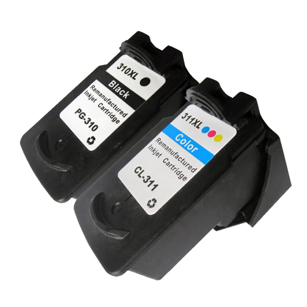 2PK Compatible PG 310 CL 311 Refillable ink cartridge FOR Canon IP1800 2600 MP140 190 210