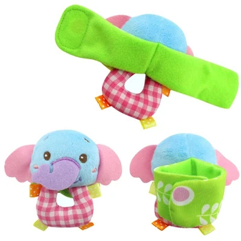 

Kids Baby Wrist Rattle Sensory Toys Wristband Cuff Hand Finder Gifts Baby Mobile Musical Gift Teeth Musical Strings