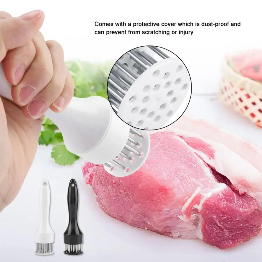 Нержавеющая Сталь Ультра игла лезвие Tenderizer для Tenderizing стейк завтрак плита Нержавеющая Сталь Ультра игла