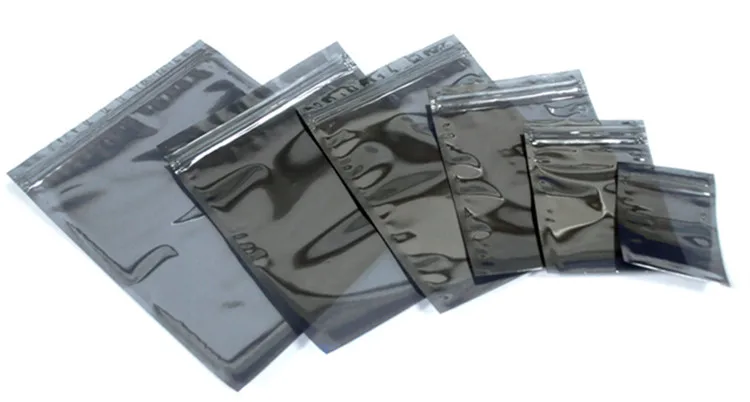 Антистатическое Экранирование Ziplock сумка ESD Антистатический Инструмент Упаковочная Сумка самозапечатывающийся электронная сумка для принадлежностей