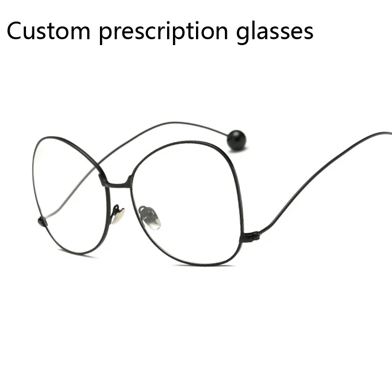 Пользовательских рецепта миопия очки кадр очки рецепта линзы Для женщин Для мужчин очки кадров оптические очки для Для женщин Для мужчин