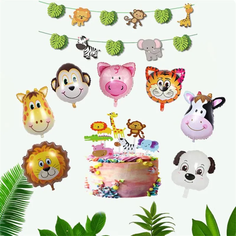 mini safari party decorations