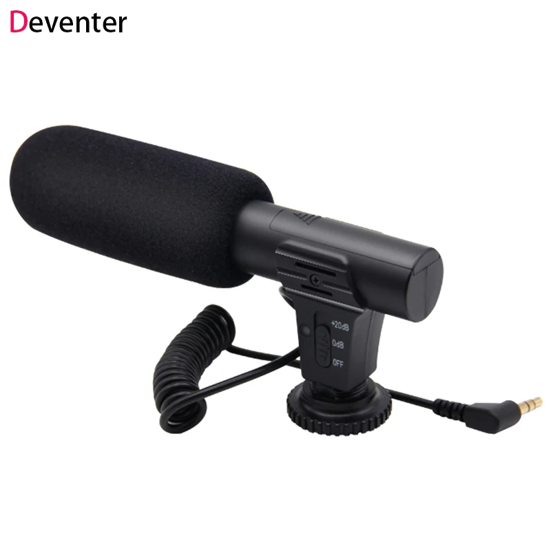 Микрофон HD 3 5 мм конденсаторный микрофон Фото аксессуары для DSLR камеры