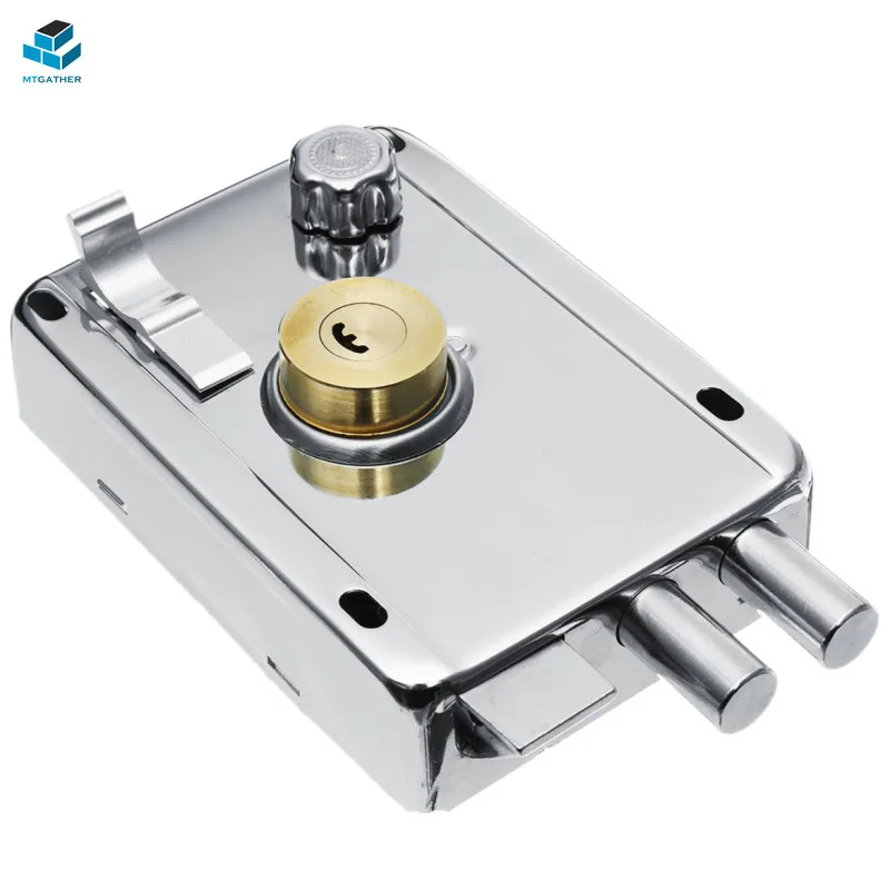 Multiple Insurance Lock Exterior Iron Door Locks Security Anti theft