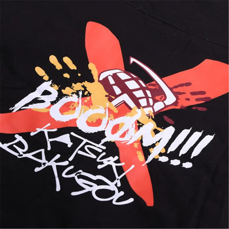 My Hero Academia Bakugou Katsuki Anime Splice Sleeve Zipper Hoodies