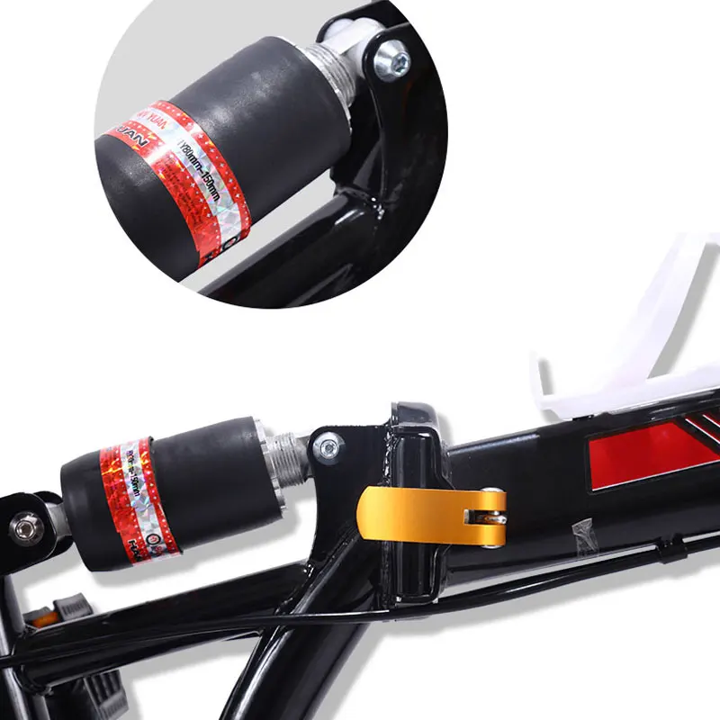 16/20 inch Folding Bicycle Ultra Light Portable One Wheel Shifting Shock Absorber Mini Bike Adult Student